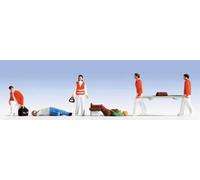 Noch 36094 Paramedics N Gauge Figures Set