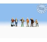Noch 36110 Figures Scale 1:160 N - Construction Workers At Work With Tools