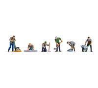 Noch Road Workers (6) Figure Set N36112 N Scale