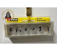 Noch 36112 Road Workers Pack Of 6 With Tools - N Gauge