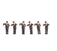 Noch 36281 Steam Locomotive Drivers (6) Figure Set