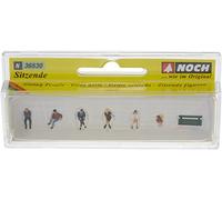 36530 Noch Scale N 1:160 Sitting Figures 6 Pieces With A Bench