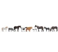 Noch 36713 N Gauge Farm Animals (9) Figure Set
