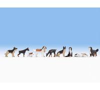 Noch 36717 Dogs (9) Figure Set