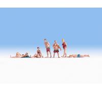NOCH 36841 Scale N Beach Bathers Pz. 6