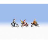 Noch 36898 Cyclists (3) and Accessories Figure Set