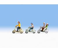 Noch 36910 Spur N Motorcyclist Figures Model Train