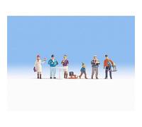 NOCH 36926 Christmas Market (6) and Accessories Figure Set