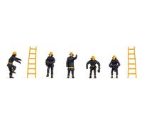 Noch 38001 Firemen (5) & Ladders (2) Hobby Figure Set N Gauge