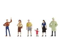 NOCH 38100 Pedestrians (6) Hobby Figure Set