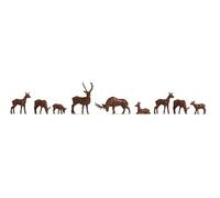 NOCH 38211 Deer (7) Hobby Figure Set