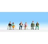 Noch 45242 Seated Passengers (6) Figure Set TT Scale
