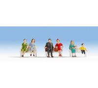 Noch 47131 Sitting People (6) Hobby Figure Set