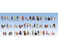 Noch 47401 People (60) Mega Economy Hobby Figure Set TT Scale