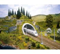 NOCH 58040 HO Scale Double Portal For High-Speed Gallery - 180 X 230 Mm