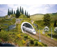 NOCH 58040 HO Scale Double Portal For High-Speed Gallery - 180 X 230 Mm