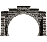 Noch 58052 Tunnel Portal 2 Track pro-Plus Handkoloriert Ho New