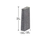 Noch 58661 HO/OO Gauge Quarrystone Viaduct Bridge Pier Hard Foam 15cm