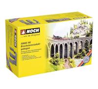 NOCH 58665 Curved Quarrystone Viaduct Hard Foam Radius 2