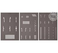 Noch 60740 - Scale H0 N TT - Kit To Create Road Signage On Asphalt