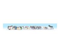 NOCH Animals (36) Mega Economy Figure Set HO Gauge Scenics 16049