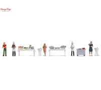 Noch | 16276 | H0 Scale | Figure Theme World “Buffet“ | Figures | Model Railway