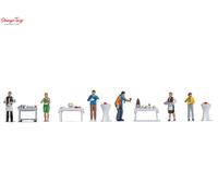 Noch At the Buffet Themed Figure Set HO Gauge N16277