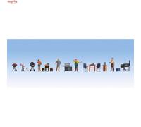 16200 Noch HO Characters and Accessories Barbecue Party Set Scale 1:87