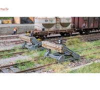 Noch Buffer Stop 3D Mini 2pcs (Pre-Built) - 1:87 HO \ OO Gauge