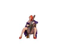 Noch® Cellist Coloured Model Figure 3D Print H0 for Model Railway and Dioramas, Gifts and DIY