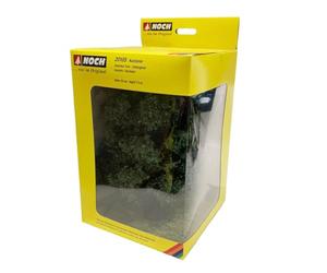 NOCH® Chestnut, detailed model tree, 19 cm high with green leaves for model railway, model making and dioramas as well as for crafts, decorating and DIY