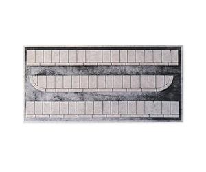 Noch Concrete Slabs Structured Pavement 1.6 x 96.2cm N60340 HO Gauge