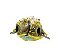 Noch® Corner Tunnel, 1-track curved with antique arcade wall for H0