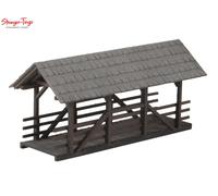Noch Covered Footbridge Kit 14372 – Laser-cut Minis – 79 x 35 x 39 mm