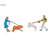 Noch Dog Encounter Funny Scenes Figure Set N16602 HO Gauge
