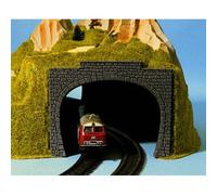 NOCH Double Track Tunnel Portal (2) HO Gauge Scenics 60020