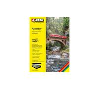 Noch Easy-Track Guide Die Albulabahn in Spur N, with Construction Instructions, in German, 100 Pages, Perfect for Model Making and Landscaping
