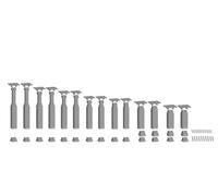 NOCH Easy Track Pillar Set Incline, Model Building Set For Tracks, Pillar Height