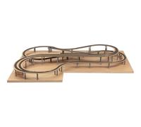 NOCH Easy Track St. Andreas Track Kit for H0 Gauge, Ideal for Model Railway Landscapes and Effortless Route Guidance