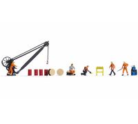 Noch Engine Shed Themed Figure Set N16270 HO Gauge