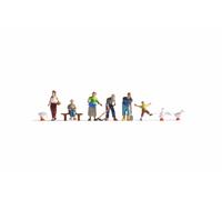 NOCH Farmers Set, Modelmaking Figurines 1:120 Tt-Geeignet, Perfect for Rural