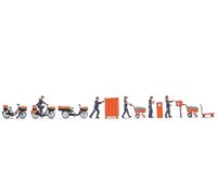 NOCH Figure World Post Netherlands Hand Coloured H0 Scale 1:87 Scale for Model Railway and Miniature Scenes