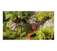 Noch Forgotten Place Stollen Entrance H0 Diorama, Small, Adult, Studs, Wire Tree 'Oak'
