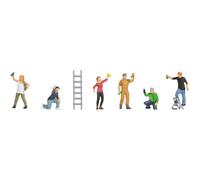 Noch Graffiti Artists (6) Figure Set N45566 TT Gauge