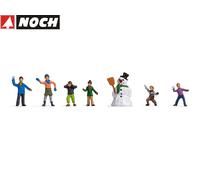 Noch H0 15821 Children in the Snow NEW+OP