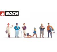 Noch 15926 Christmas Market (6) Figure Set