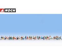 Noch H0 16045 Mega Economy Set Seated 30 Figures, without Benches NEW+OP