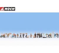 Noch H0 16047 Mega Saver Set At Work 24 Figures NEW+OP