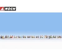Noch H0 16050 Mega Saver Set Travelers 30 Figures, without Legs and Benches N...