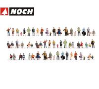 Noch H0 18401 Mega-Saving Set 60 Figures, Without Benches NEW+OP